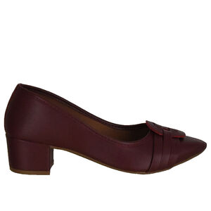 SCARPIN SALTO BLOCO TRANSPASSE
