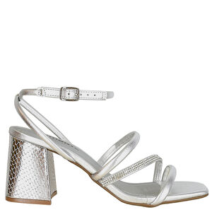 SANDALIA SALTO STRASS PULSEIRA VIA MARTE