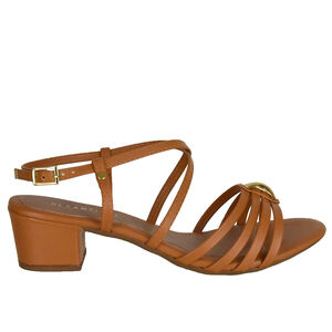 SANDALIA SALTO BLOCO TIRAS ADDAN MULHER