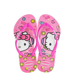 CHINELO INFANTIL HAVAIANAS KIDS SLIM HELLO KITTY 4145748