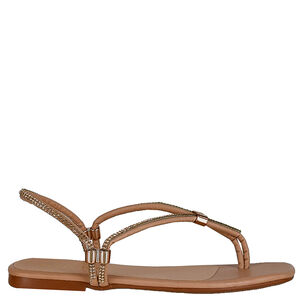 SANDALIA BAIXA STRASS DI SANTINNI