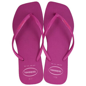 CHINELO HAVAIANAS SLIM SQUARE LOGO POP UP