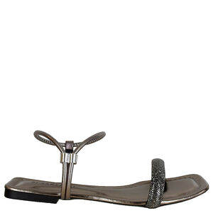 SANDALIA BAIXA STRASS REGULADOR DI SANTINNI