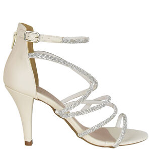 SANDALIA SALTO FINO STRASS DI SANTINNI