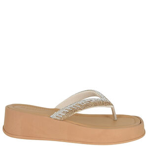 TAMANCO FLATFORM TIRA DEDO STRASS DI SANTINNI