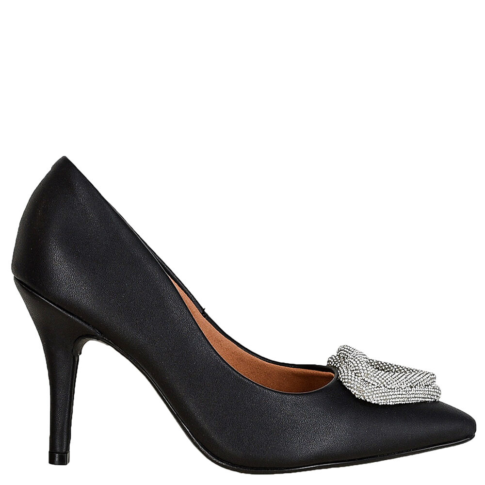 Scarpin cinza chumbo top