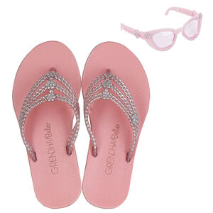 SANDALIA INFANTIL GRENDHA COM OCULOS