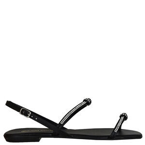 SANDALIA BAIXA NOZINHOS STRASS DI SANTINNI