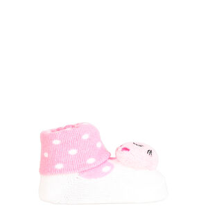 MEIA PIMPOLHO FEM BICHINHOS INF