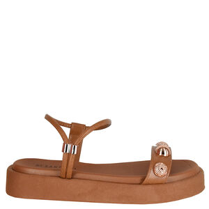SANDALIA FLATFORM METAIS DI SANTINNI