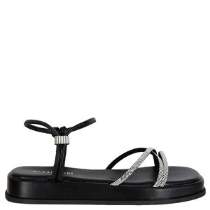 SANDALIA FLATFORM STRASS REGULADOR DI SANTINNI