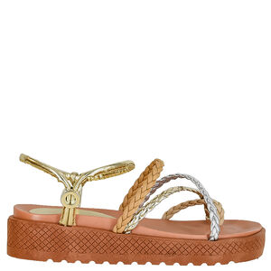 SANDALIA FLATFORM TRANCAS DI SANTINNI