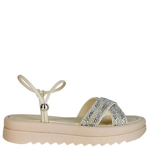 SANDALIA FLATFORM TIRAS CRUZADAS DI SANTINNI
