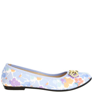 SAPATILHA LACO METAL FLORAL MOLECA