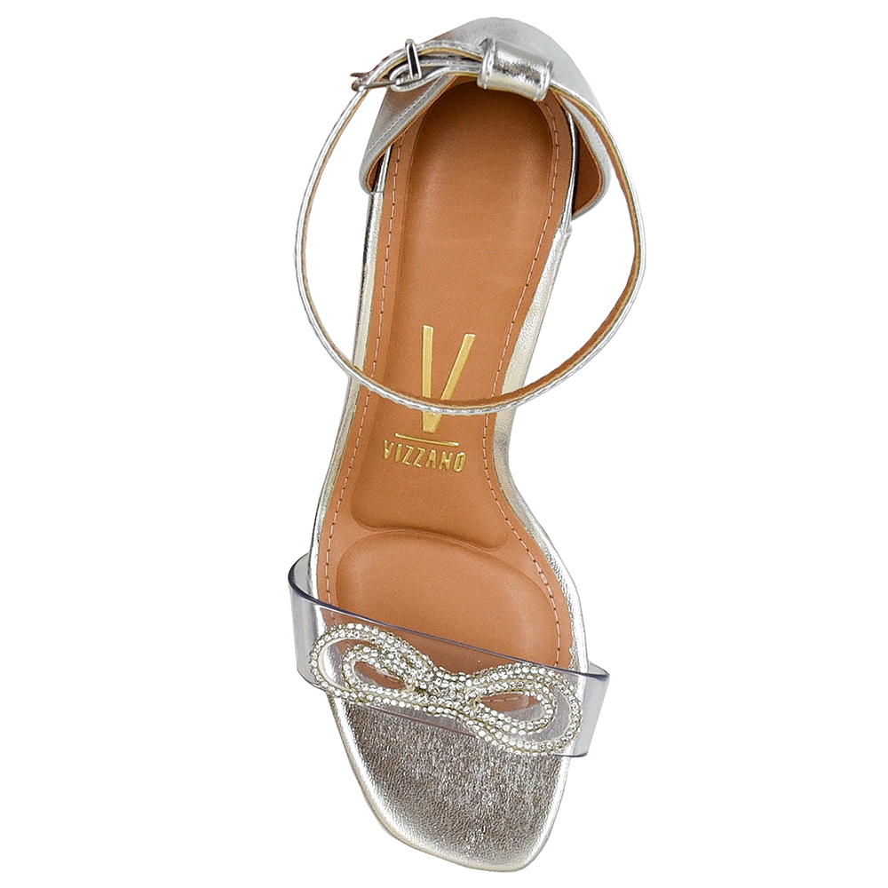 SANDALIA SALTO VINIL LACO STRASS VIZZANO image number 2
