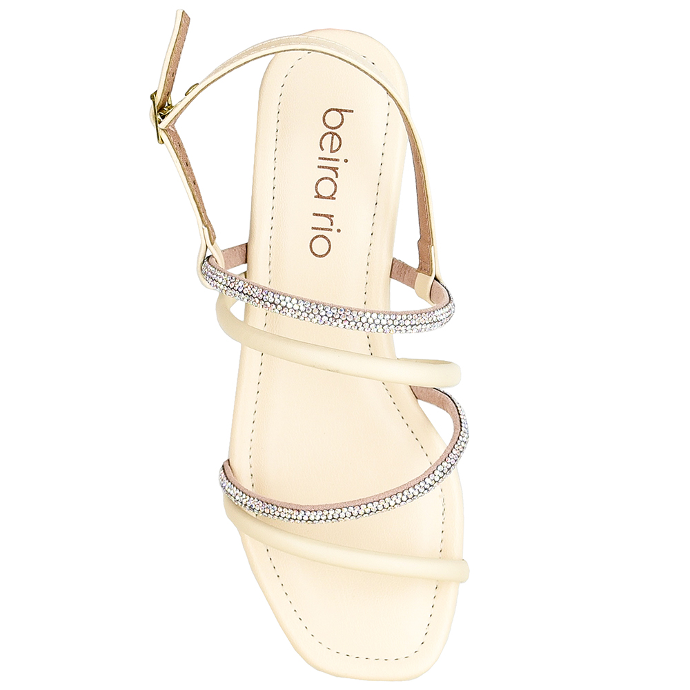 SANDALIA PLATAFORMA STRASS BEIRA RIO image number 2