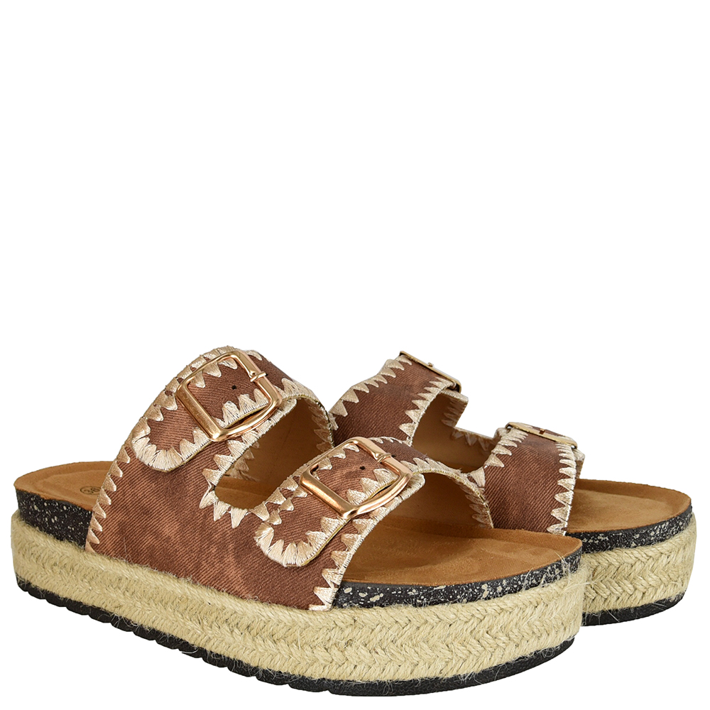 BIRKEN FIVELA BORDADO DI SANTINNI image number 1