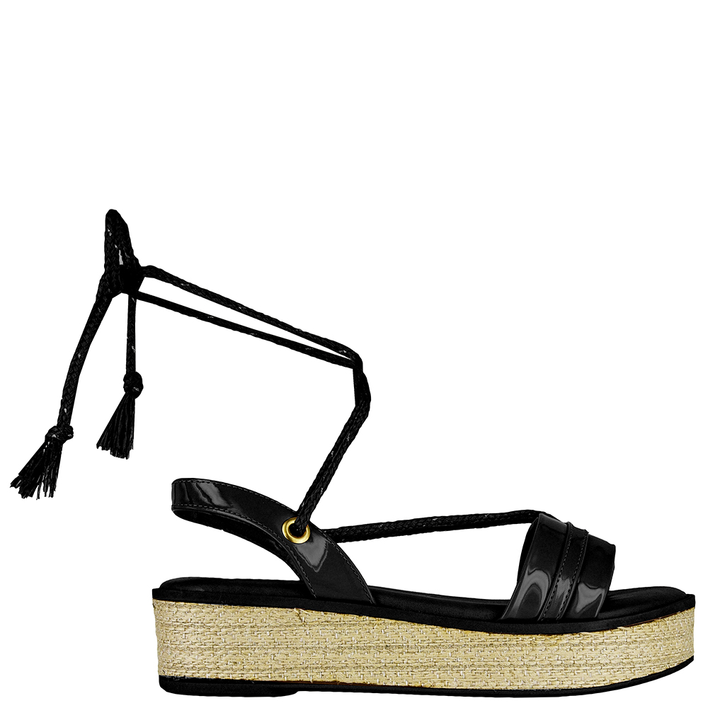 SANDALIA FEM RASTEIRA ANAB FLATFORM C AMARRACAO VIZZANO image number 0