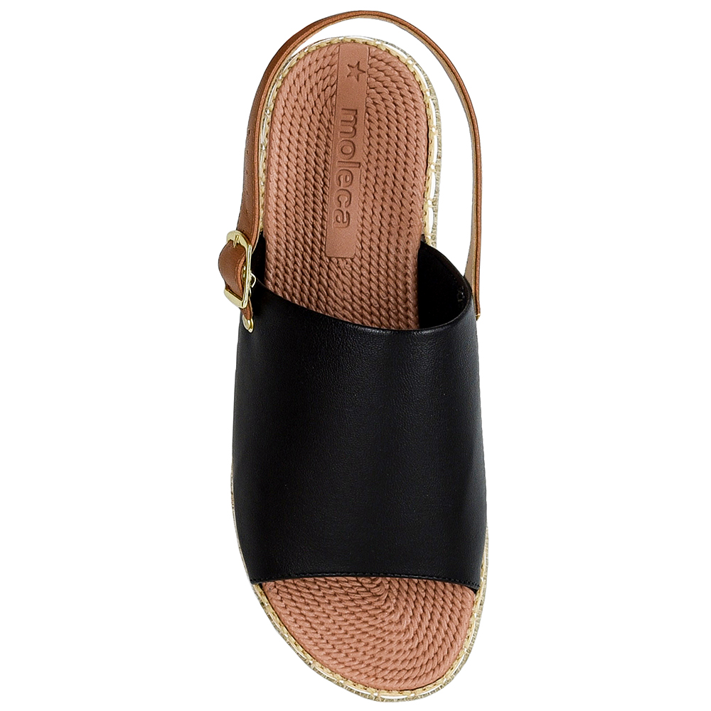 SANDALIA FEM FLATFORM MOLECA image number 2