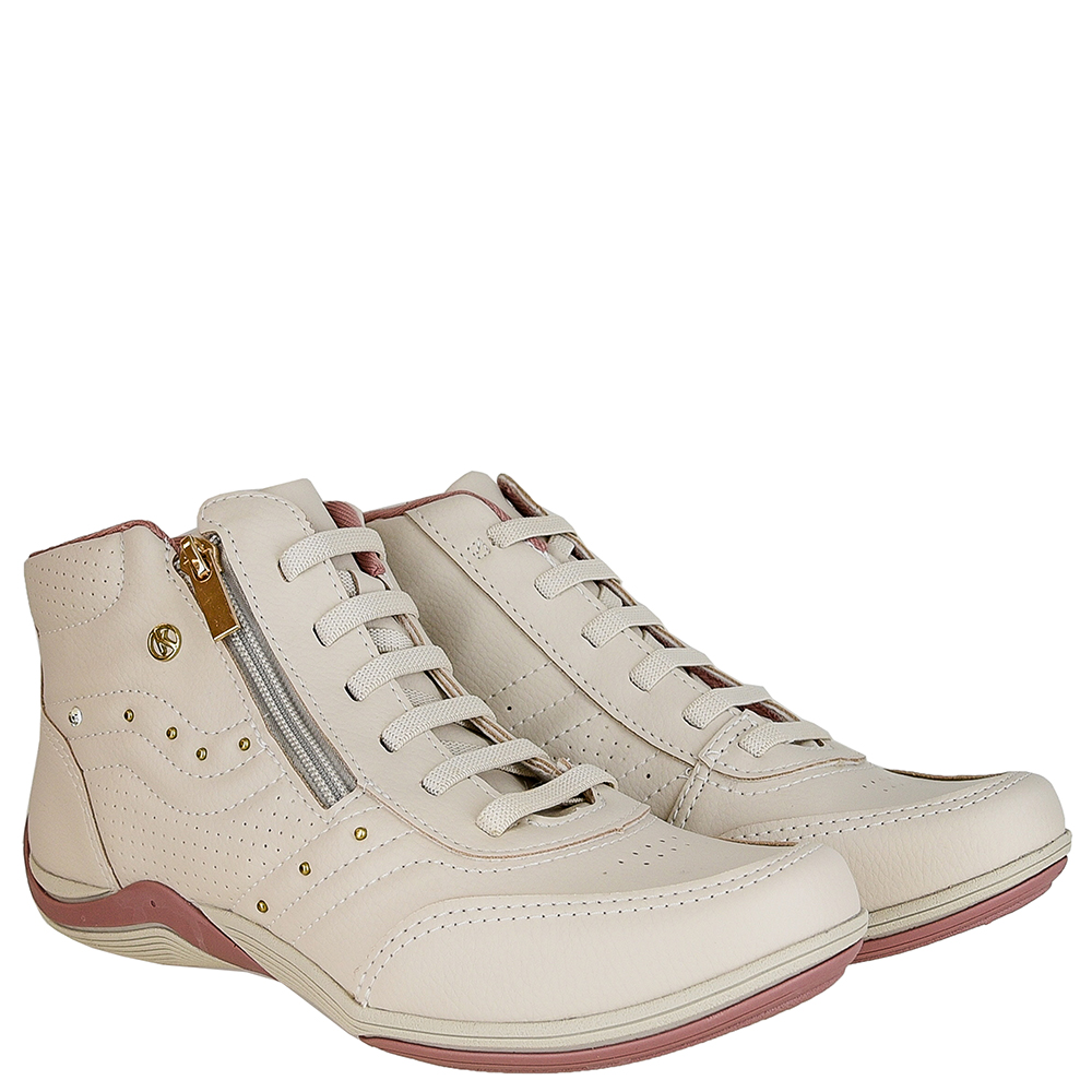 TENIS CANO ALTO COM ZIPER KOLOSH image number 1