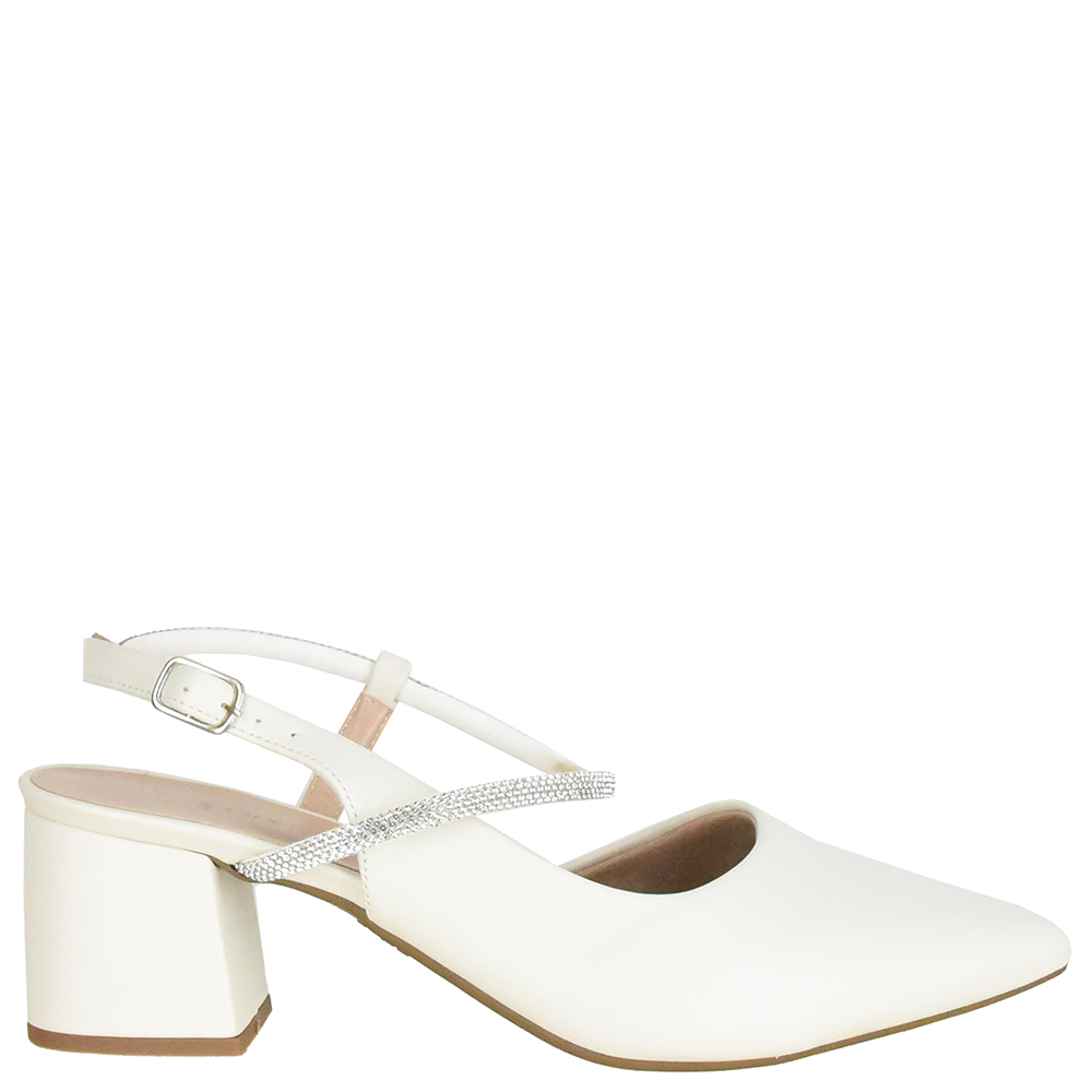 SAPATO SALTO BLOCO CHANEL STRASS DI SANTINNI image number 0