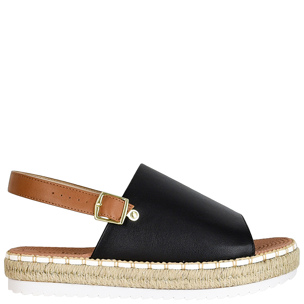 SANDALIA FEM FLATFORM MOLECA image number 0