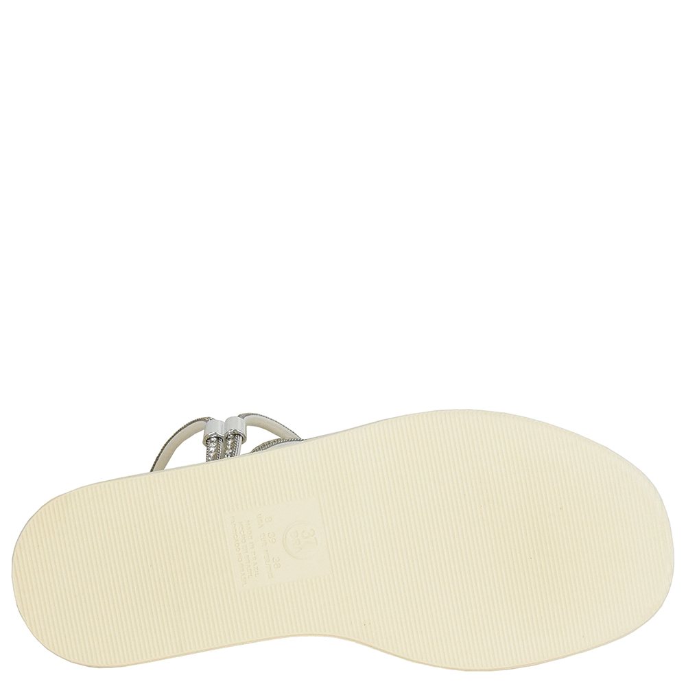 SANDALIA FLATFORM STRASS DI SANTINNI image number 4