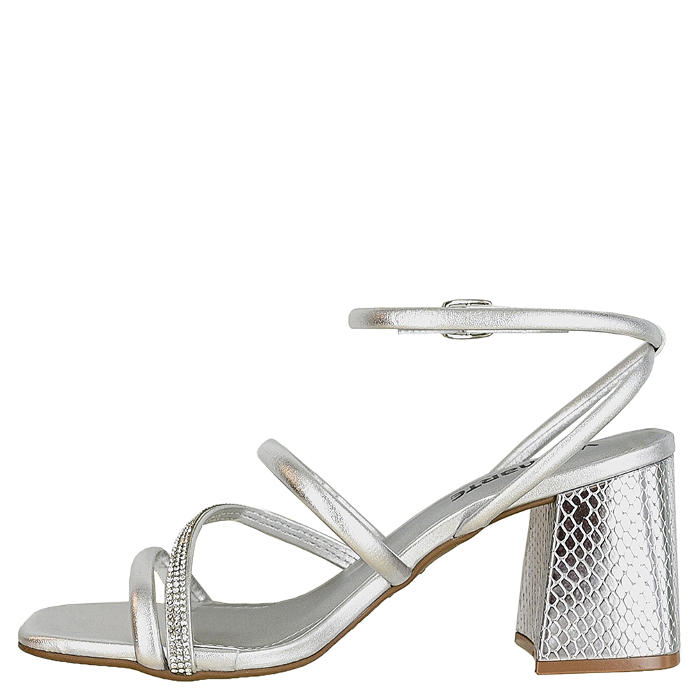 SANDALIA SALTO STRASS PULSEIRA VIA MARTE image number 1