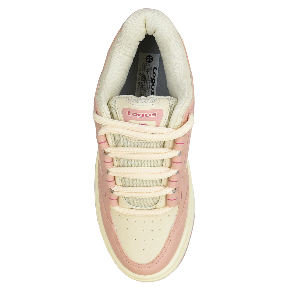 TENIS RECORTE BICOLOR LOGUS image number 2