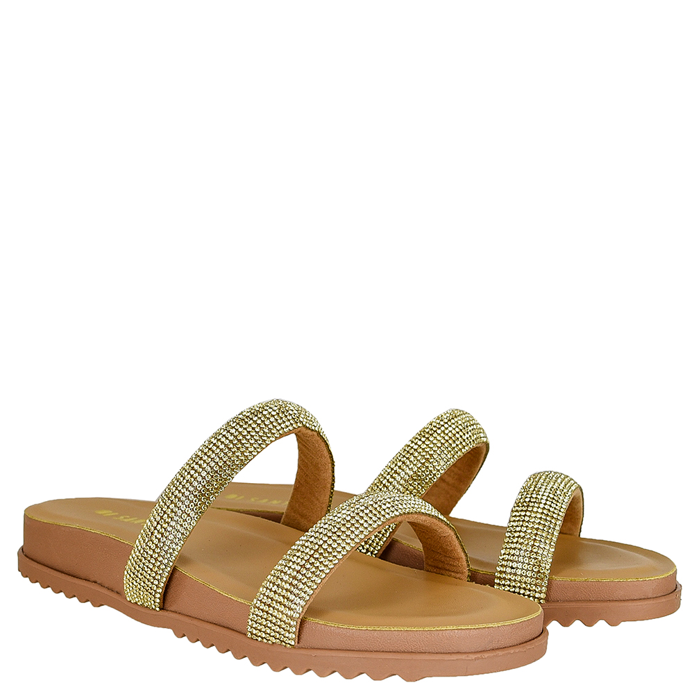 BIRKEN DUAS TIRAS STRASS DI SANTINNI image number 1