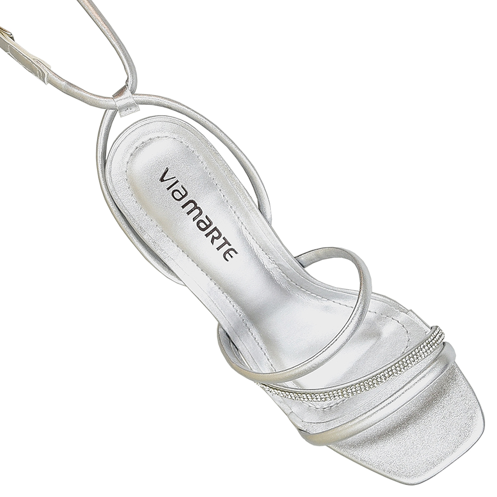 SANDALIA SALTO STRASS PULSEIRA VIA MARTE image number 3
