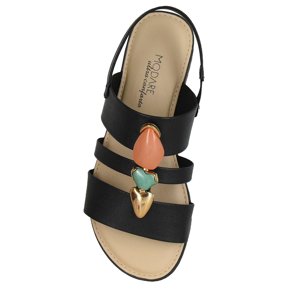 SANDALIA FLATFORM PEDRAS MODARE image number 2