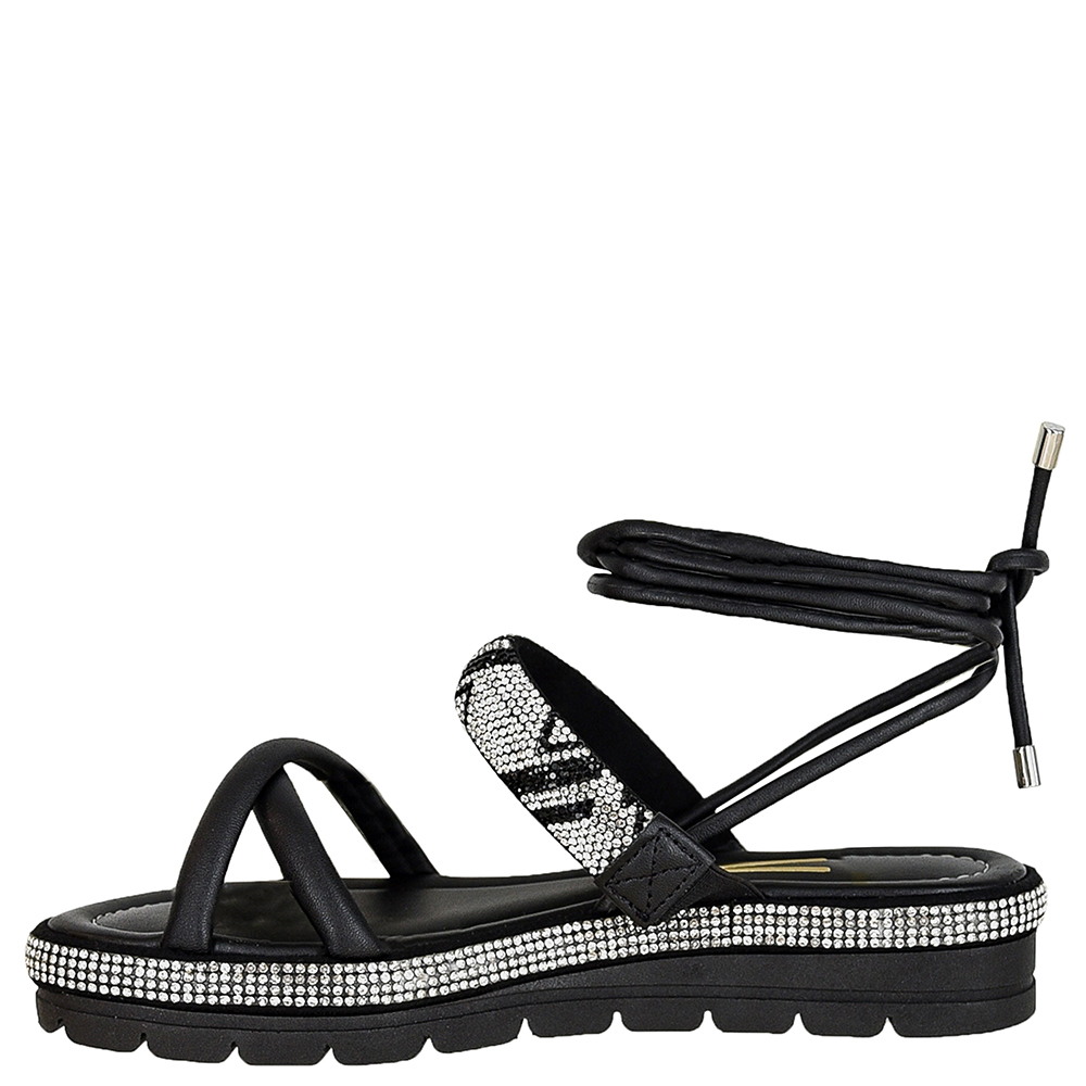 SANDALIA FLATFOM STRASS VIZZANO image number 1