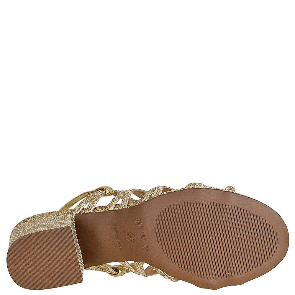 SANDALIA ELASTICO LUREX DI SANTINNI image number 4