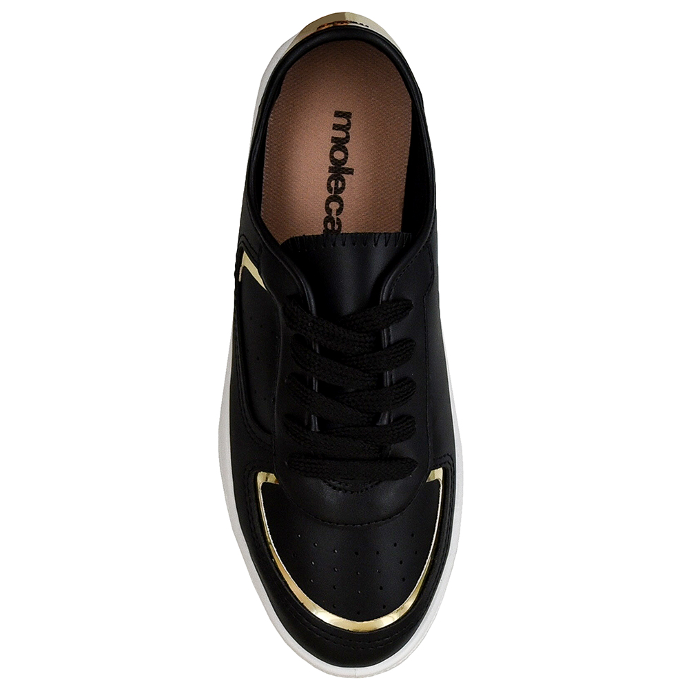 TENIS DETALHE METALIZADO MOLECA image number 2
