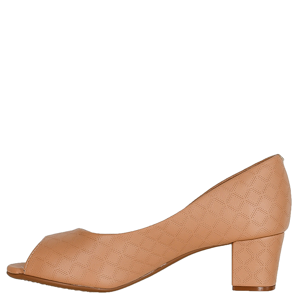 PEEP TOE SALTO BLOCO MATELASSE BEIRA RIO image number 3