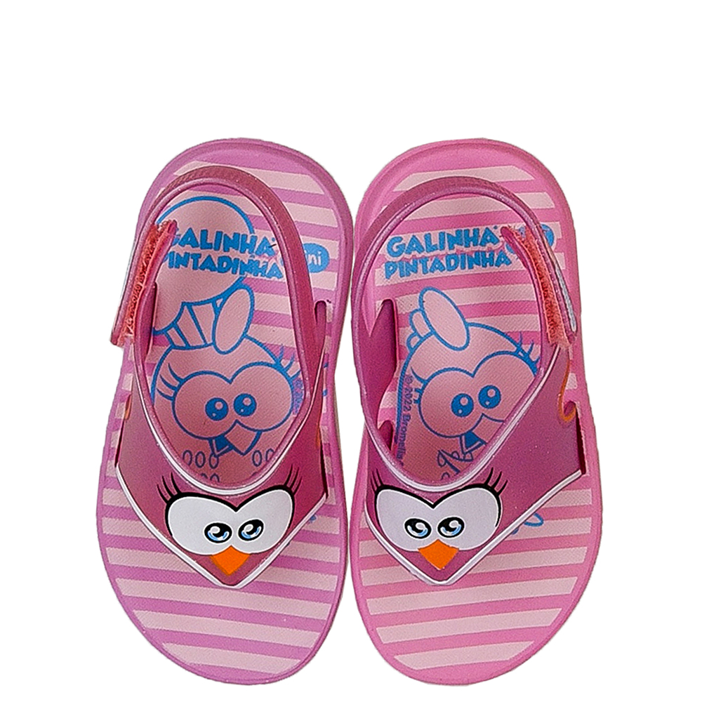 CHINELO BEBE GALINHA PINTADINHA image number 1
