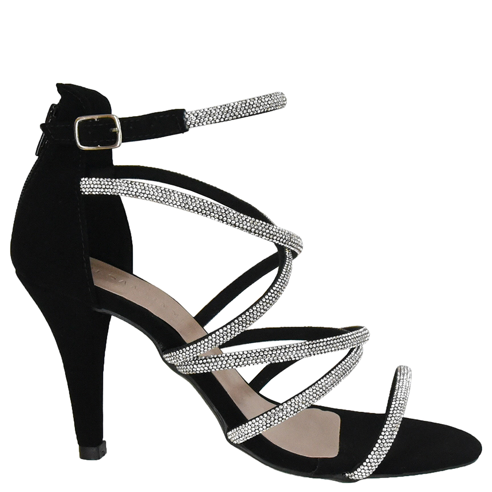 SANDALIA SALTO FINO STRASS DI SANTINNI image number 0