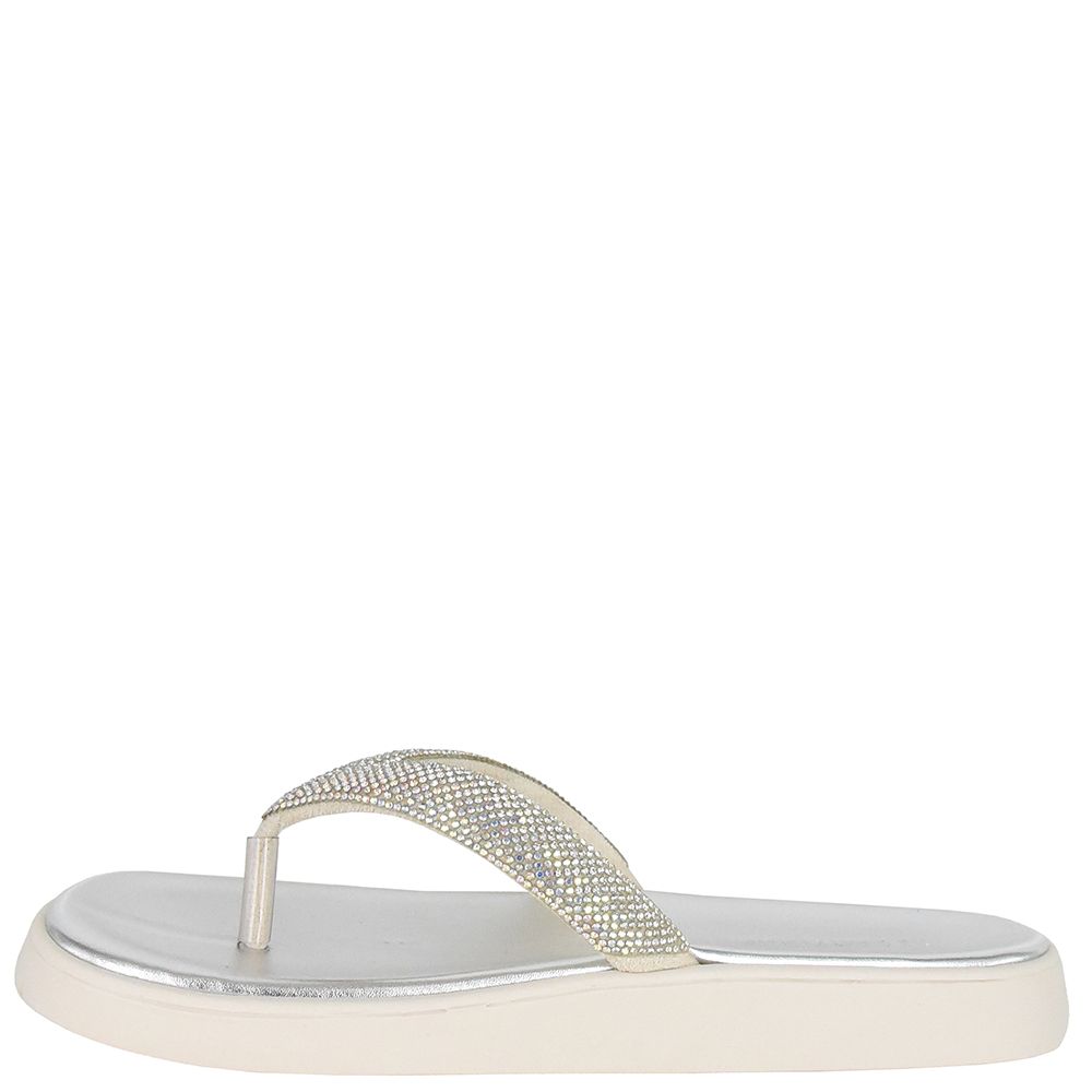TAMANCO FLATFORM TIRA STRASS DI SANTINNI image number 3