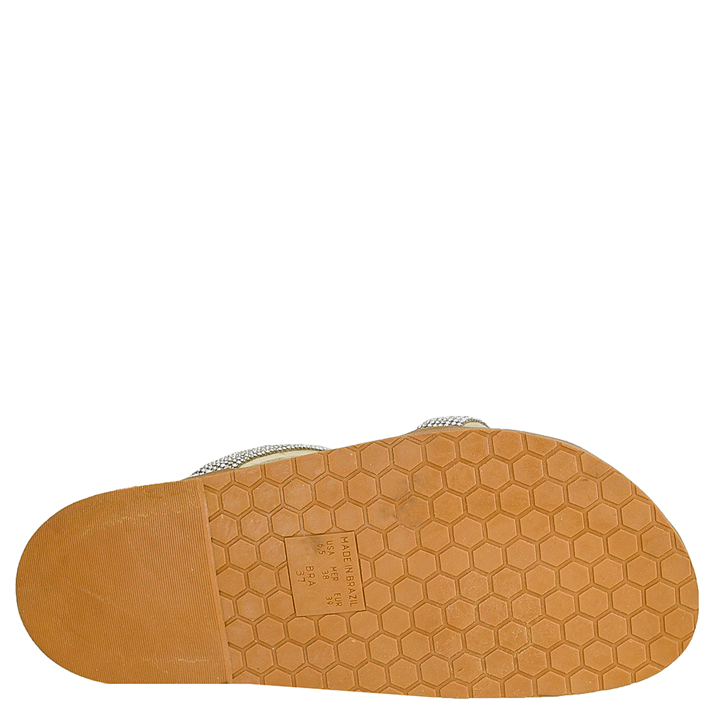 BIRKEN DUAS TIRAS STRASS METALIZADO DI SANTINNI image number 3