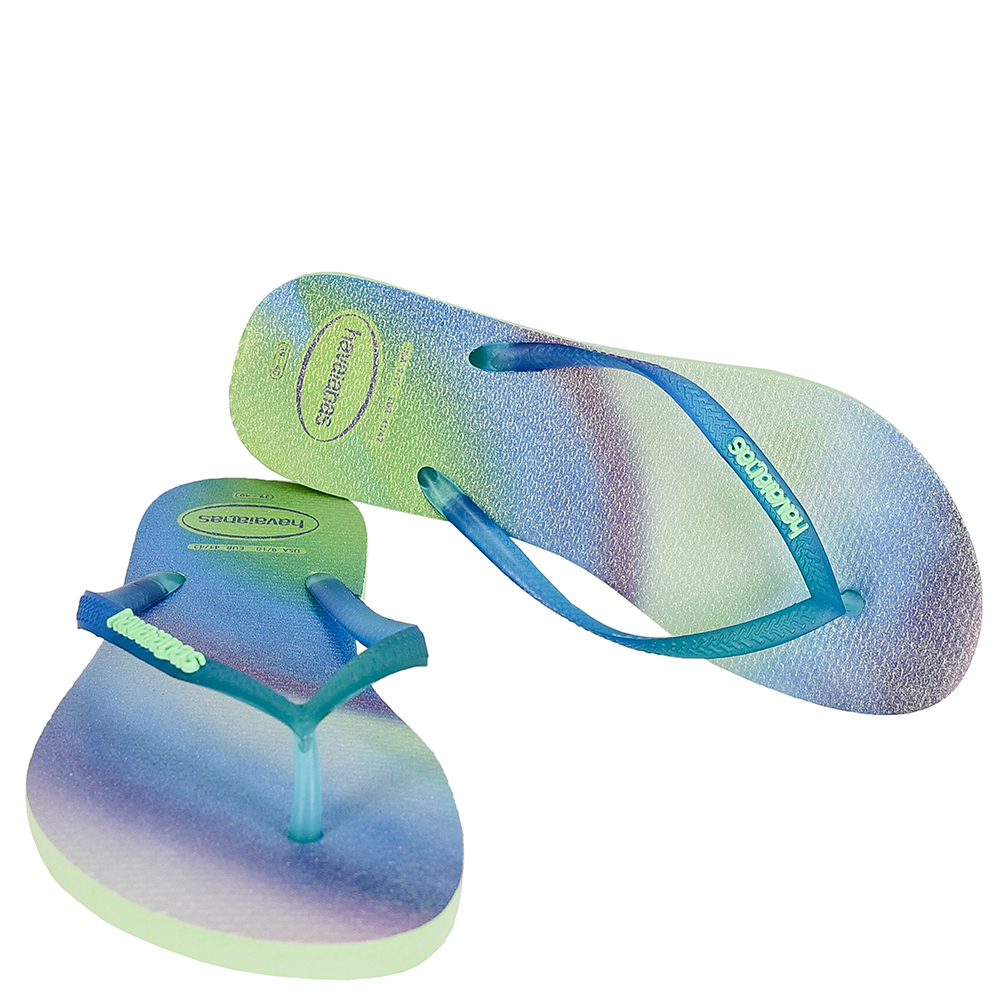 CHINELO HAVAIANAS SLIM METALLIC RAINBOW image number 4