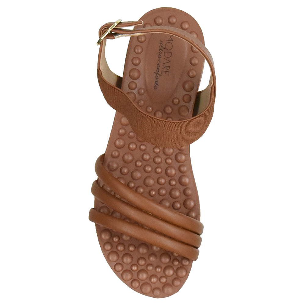 SANDALIA FLATFORM TIRAS MODARE image number 2