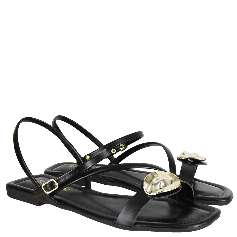 SANDALIA BAIXA METAL DI SANTINNI image number 1