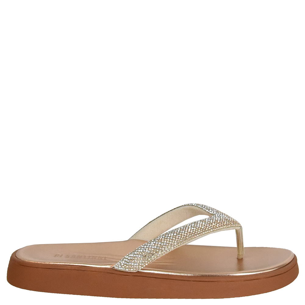 TAMANCO FLATFORM TIRA STRASS DI SANTINNI image number 0