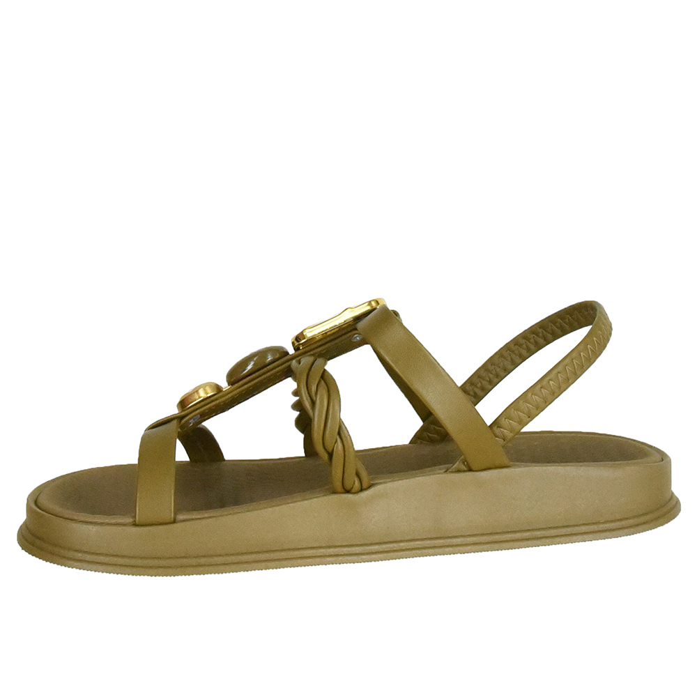 SANDALIA BIRKEN FLATFORM MOLECA image number 3
