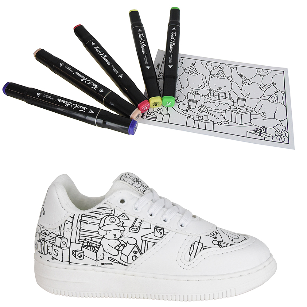 TENIS INFANTIL PRA PINTAR image number 0