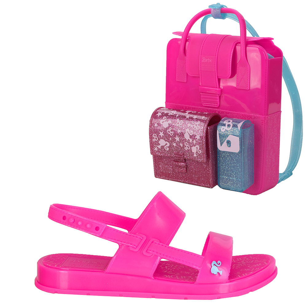 SANDALIA INFANTIL BARBIE COLOR MOCHILA image number 0