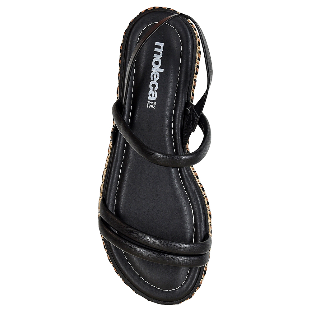 SANDALIA FLATFORM TIRAS MOLECA image number 2