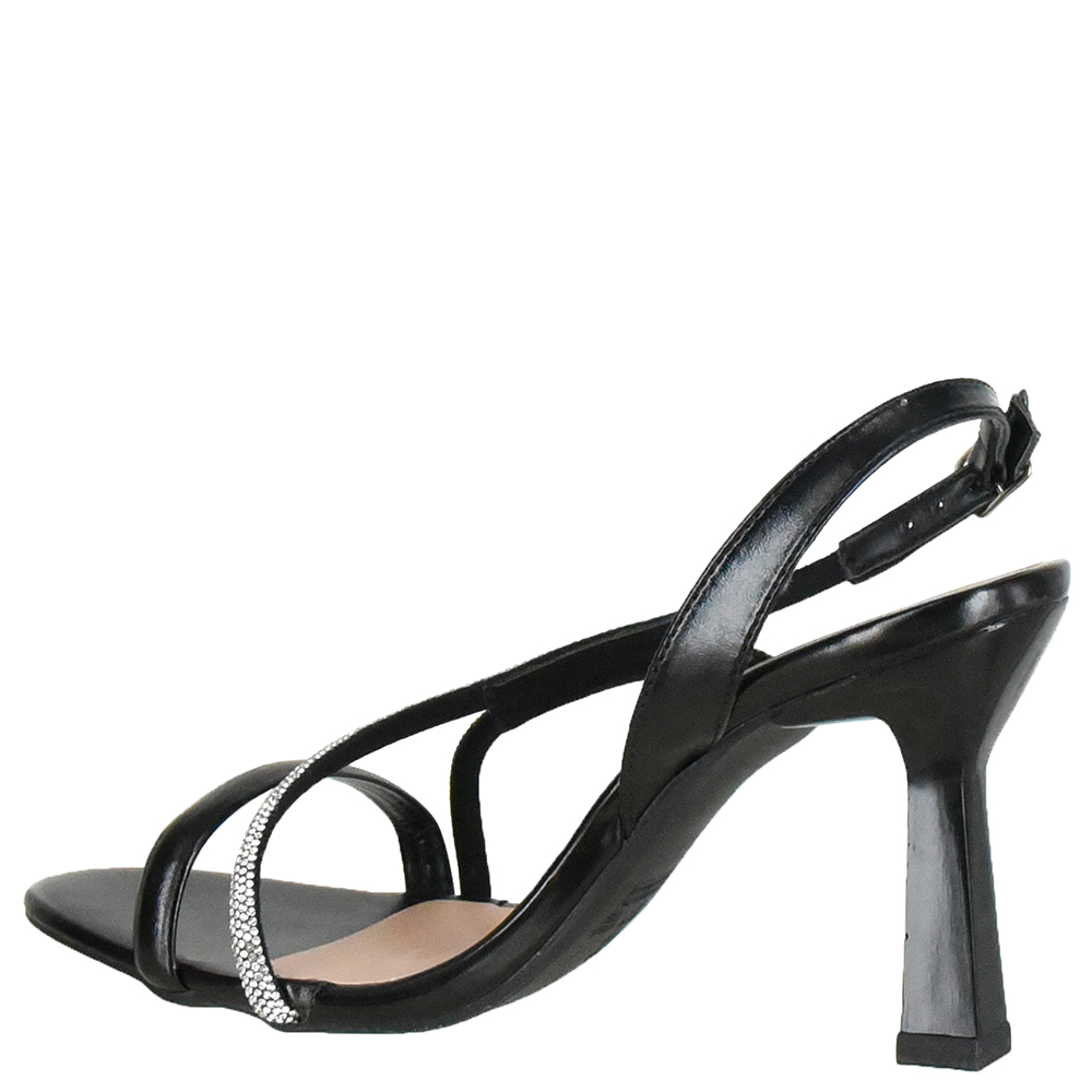 SANDALIA SALTO GEOMETRICO STRASS DI SANTINNI image number 3