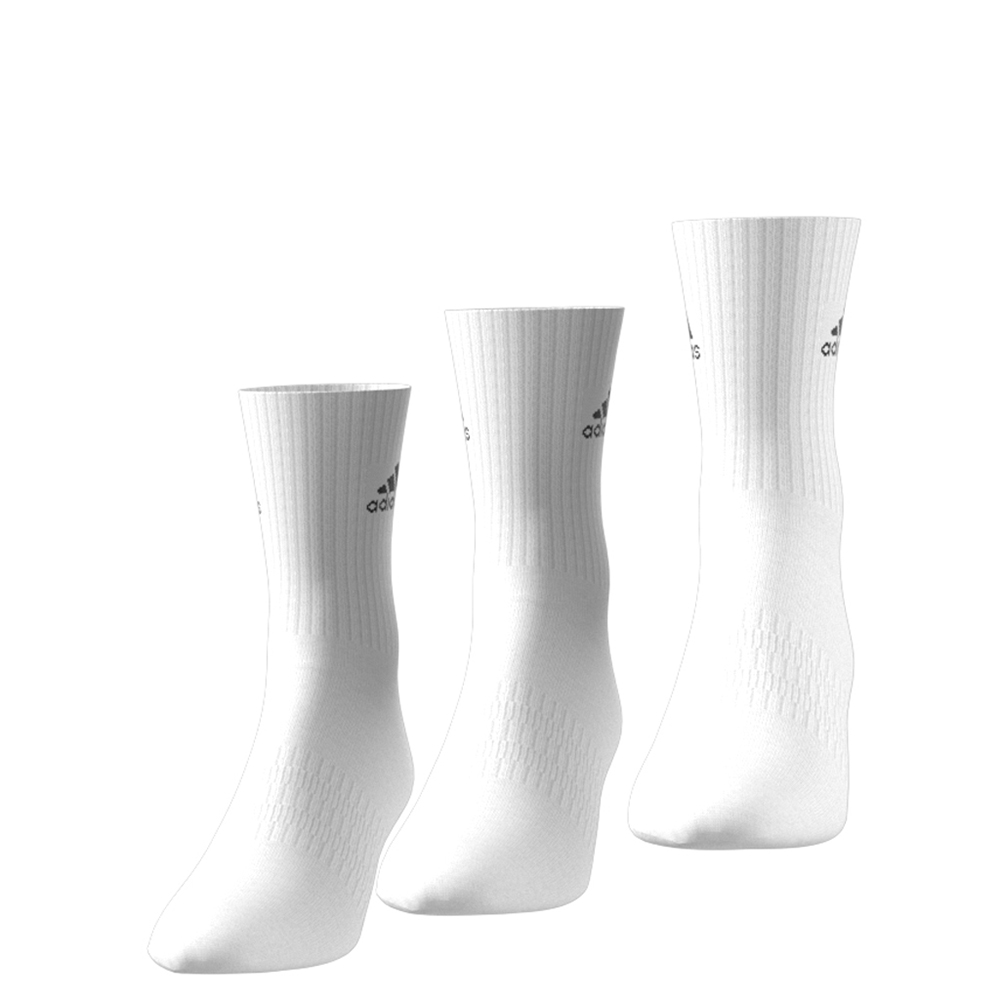 MEIA ADIDAS CANO ALTO 3 PARES image number 3